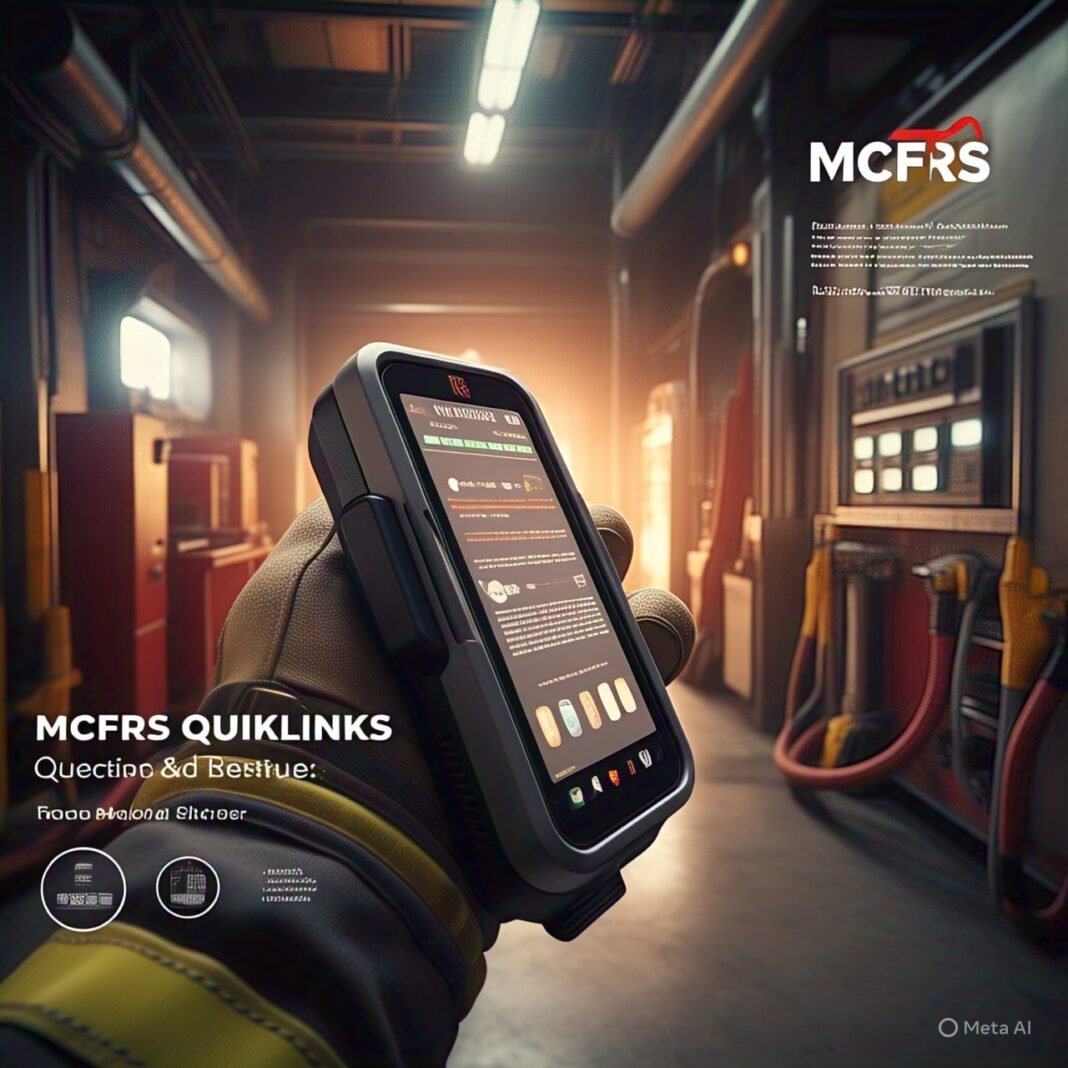 MCFRS Quicklinks